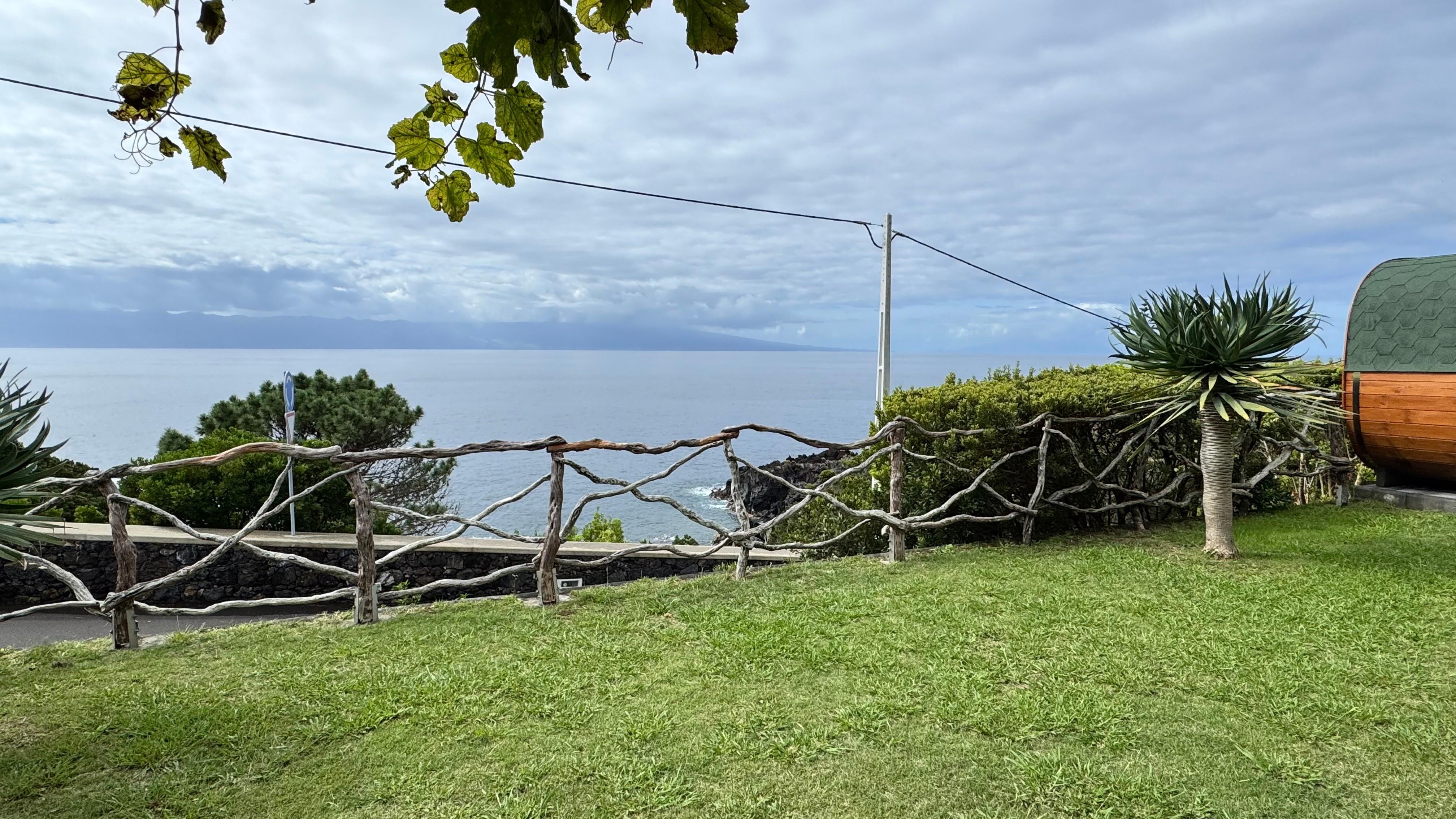 Het uitzicht vanuit het huis