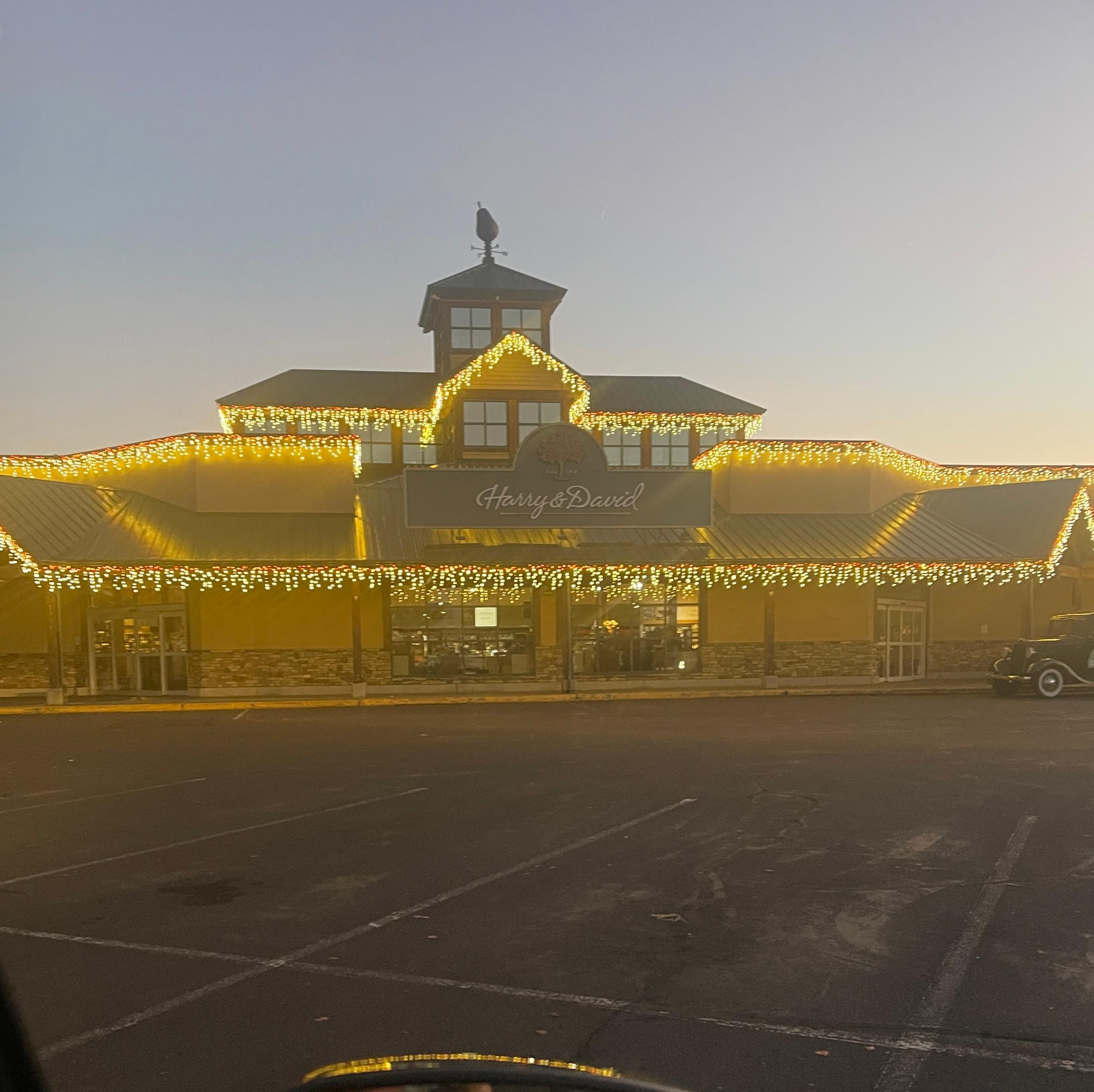 Next to Harry & David's Flagship store.