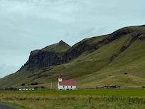 The Church on the hill in Vik