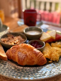 Das beste Frühstück auf der ganzen Reise!