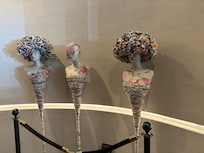 Love these hair art pieces!