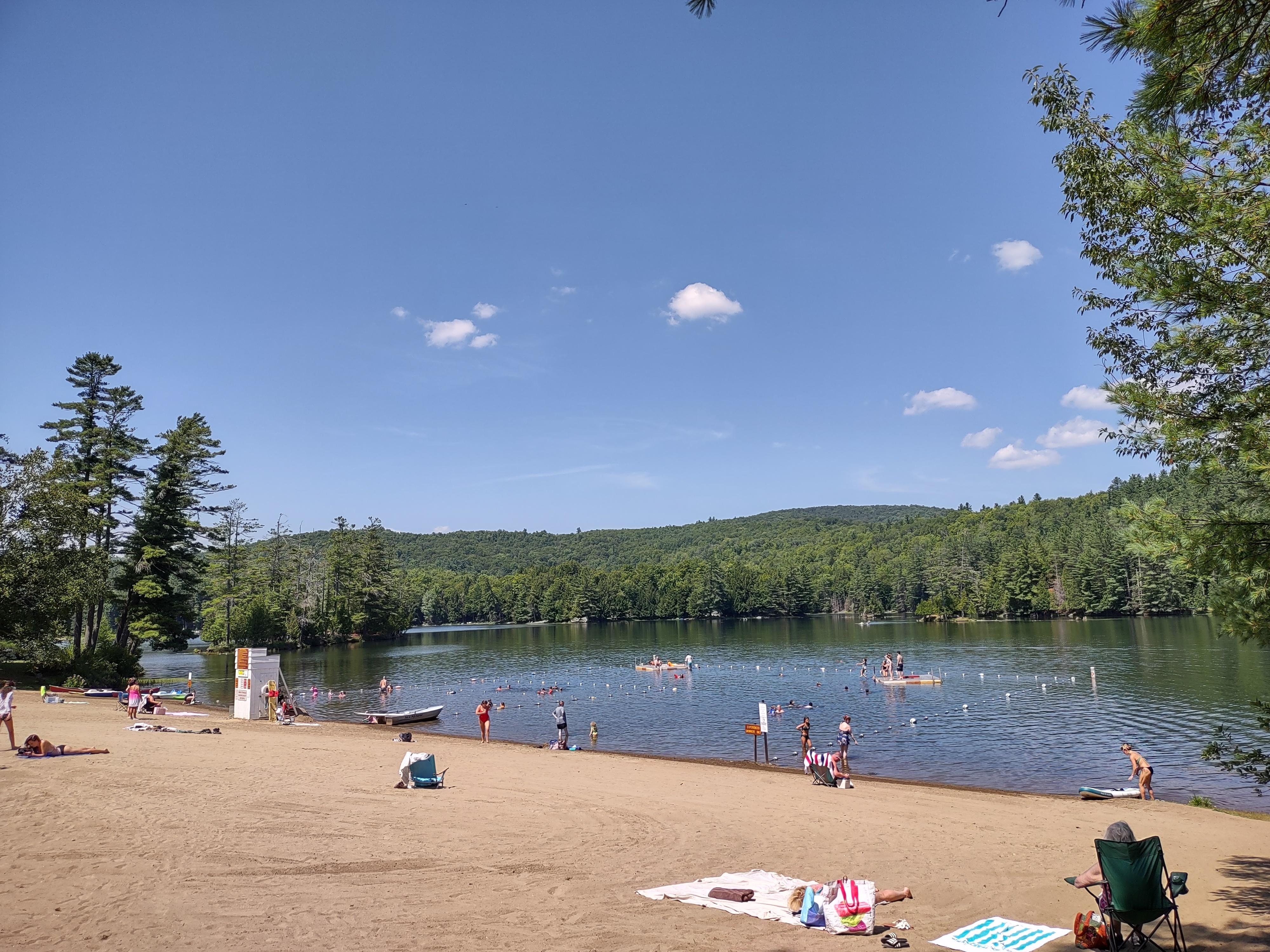 Donelly Beach on Minerva Lake- 20 minutes away
