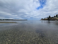 The bay off the property