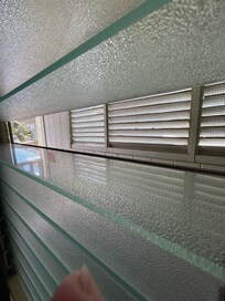 Windows in the wall over the stairs. Also no way to keep voice or light out