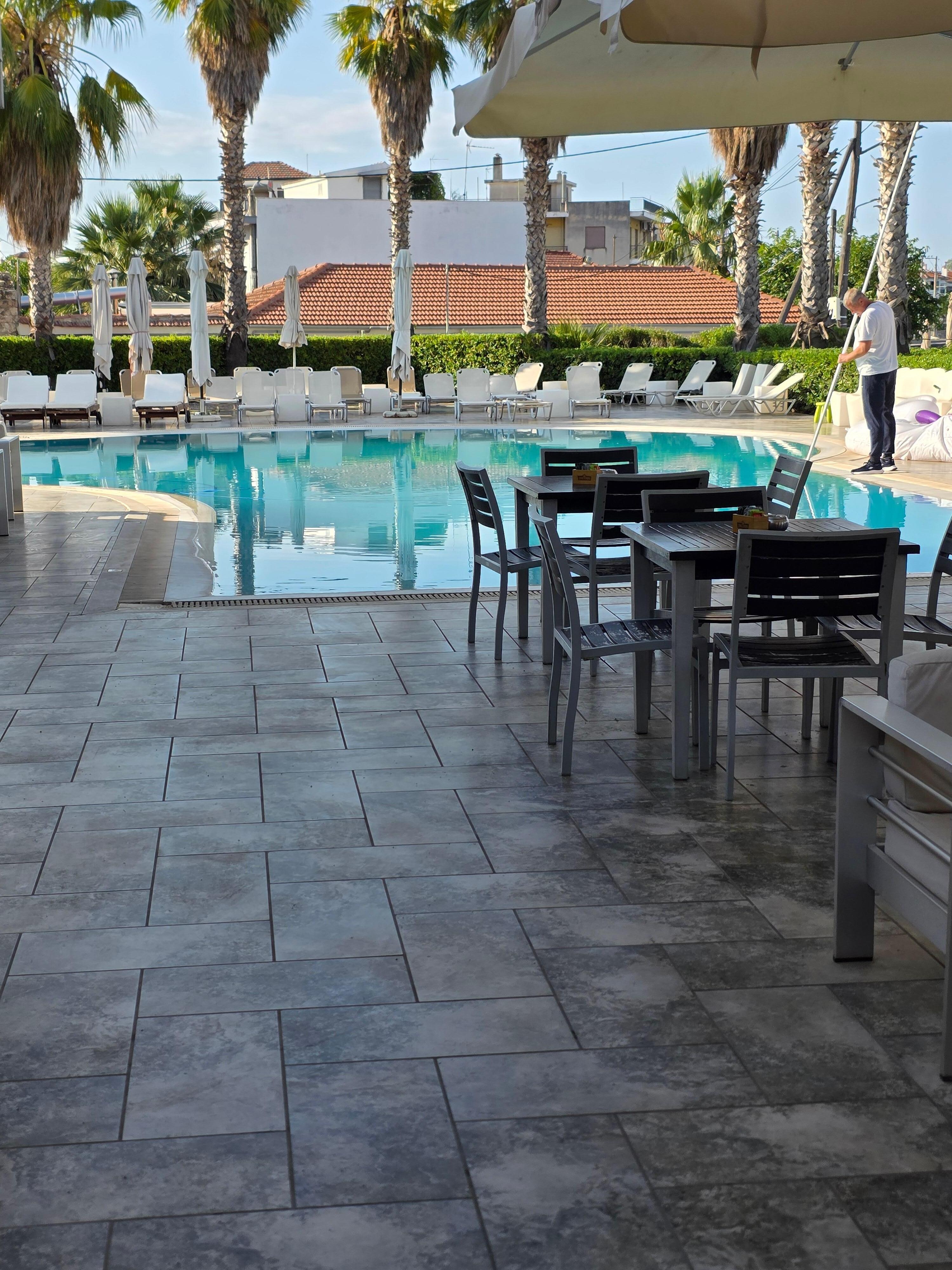 Pool area