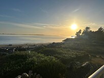 Sunset from the balcony.