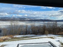 View from master bathroom