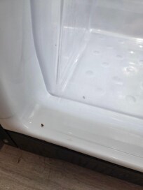 Dirty refrigerator