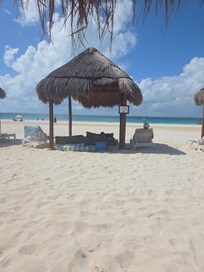 View from our lounge chairs