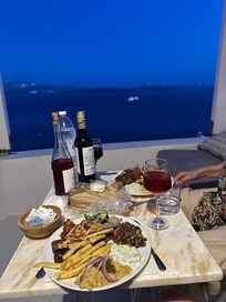 Dinner on the porch!