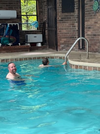 Love the big indoor pool! 3ft-5ft!