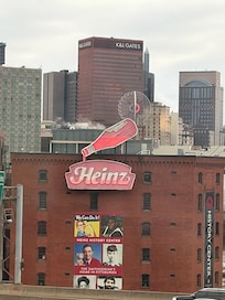 View from the hallway! Right next to Heinz museum