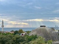 One View from the rooftop terrace