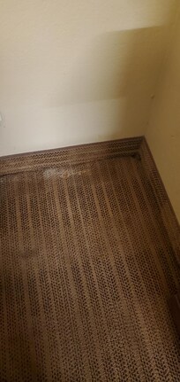 Possible dog urine which made the room really smell like a kennel