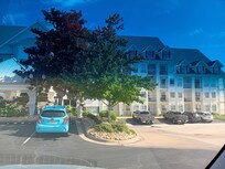 Front of hotel