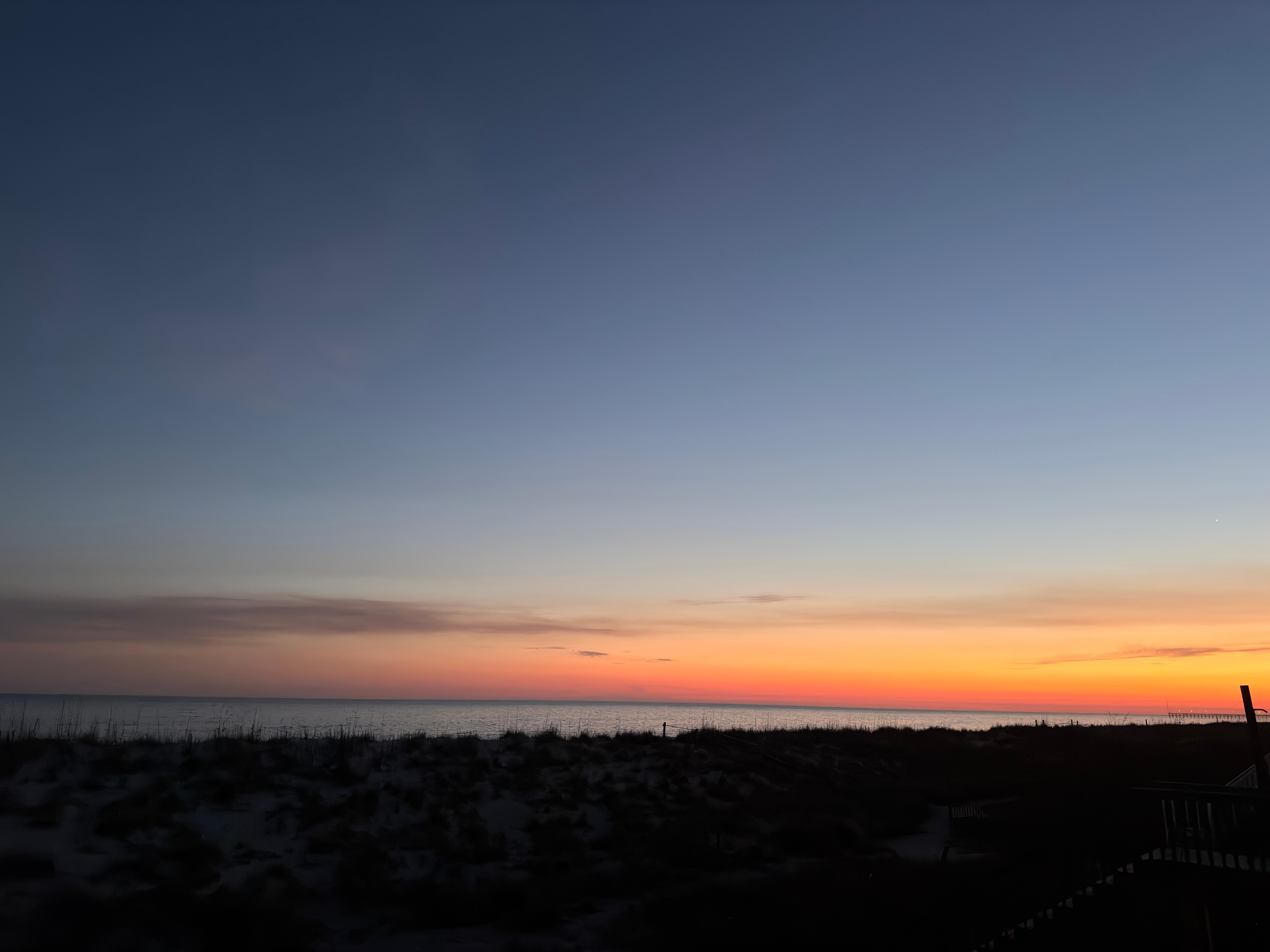 You can enjoy the sunsets right from the deck. 
