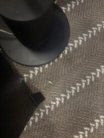 Random pill just sitting on the floor.