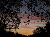 Sunset at Wells Creek Retreat