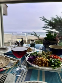 View from the dining room table.