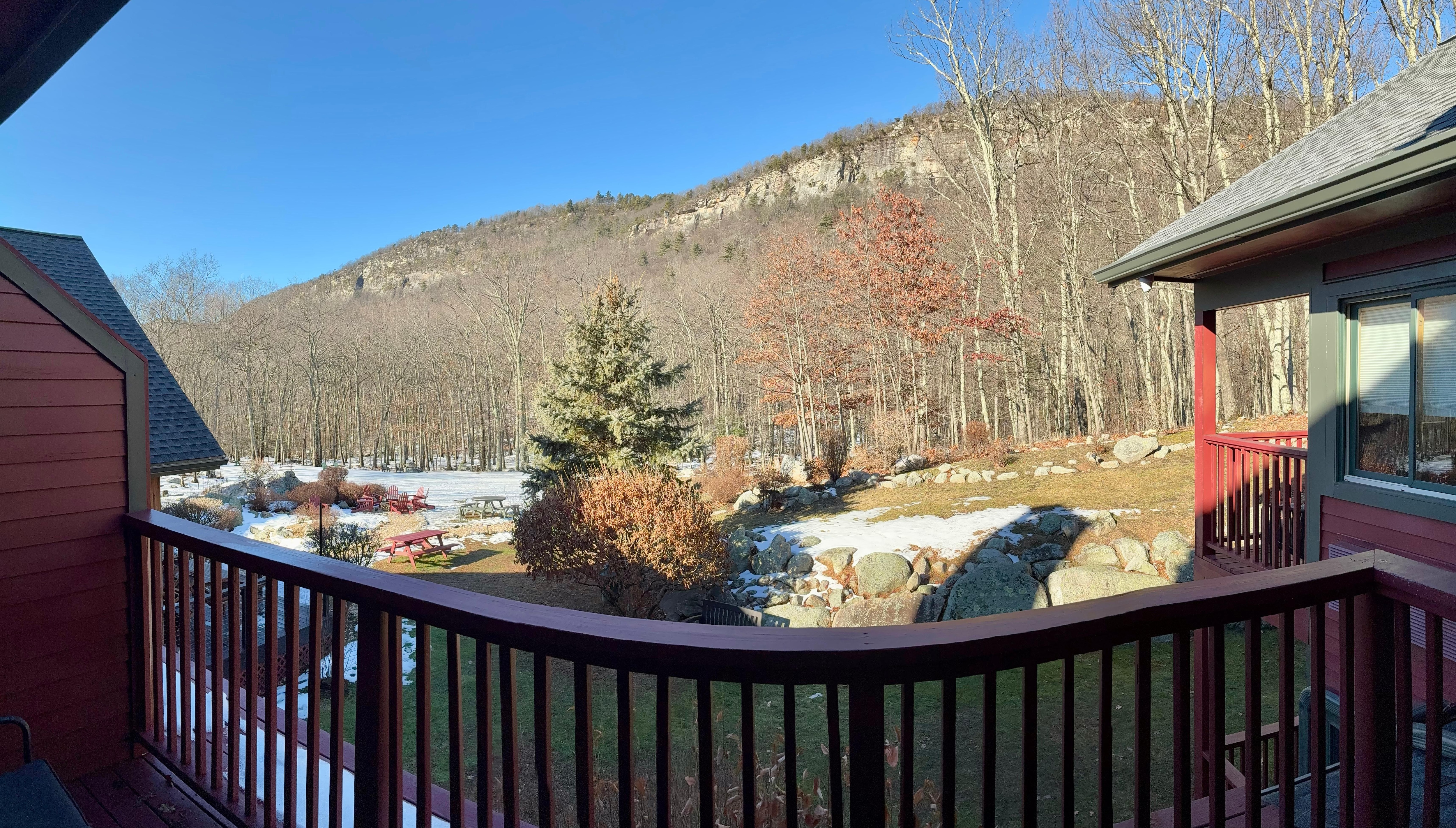 The view from our room