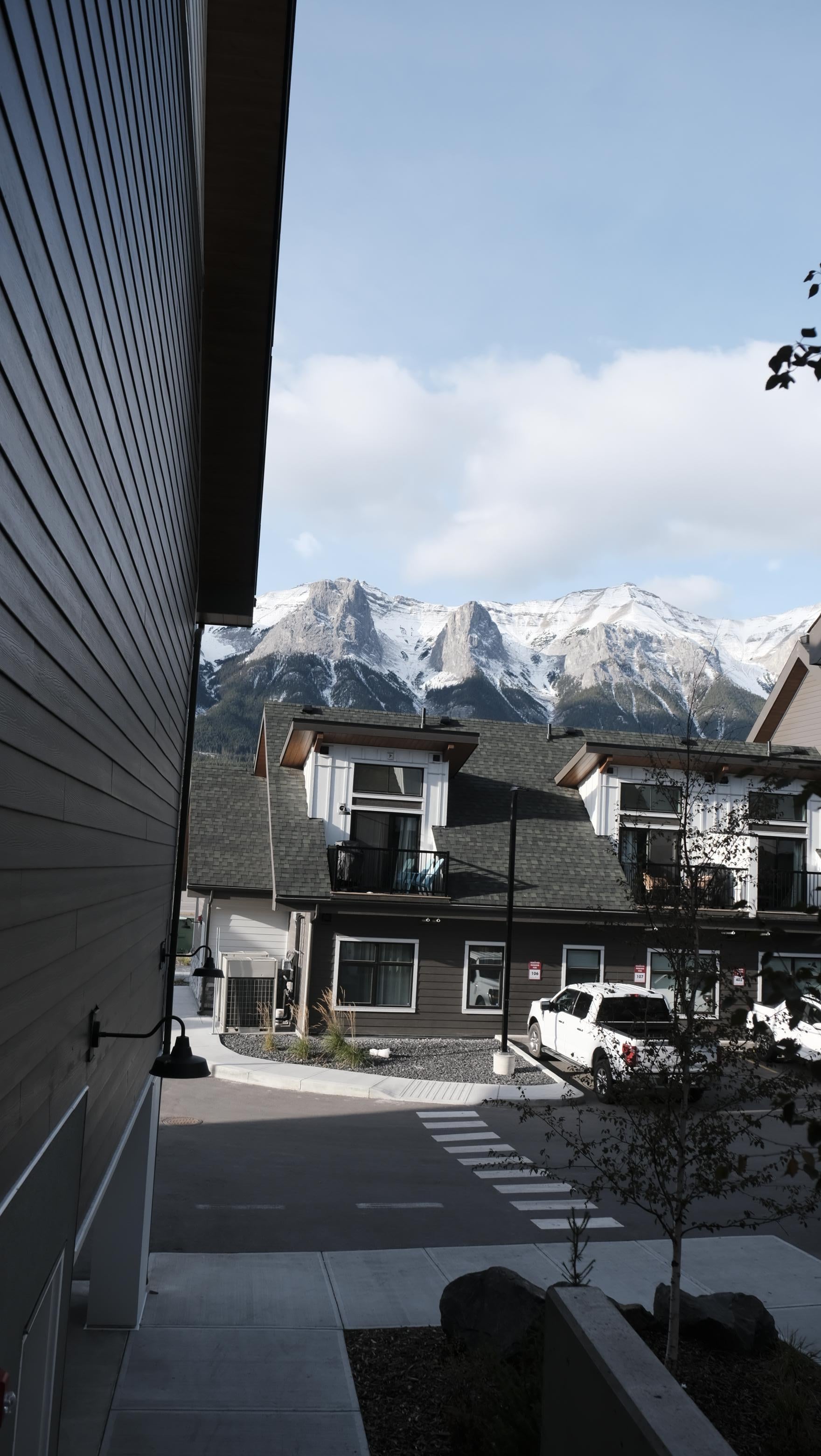 View from our rooms.