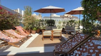 Roof top terrace.