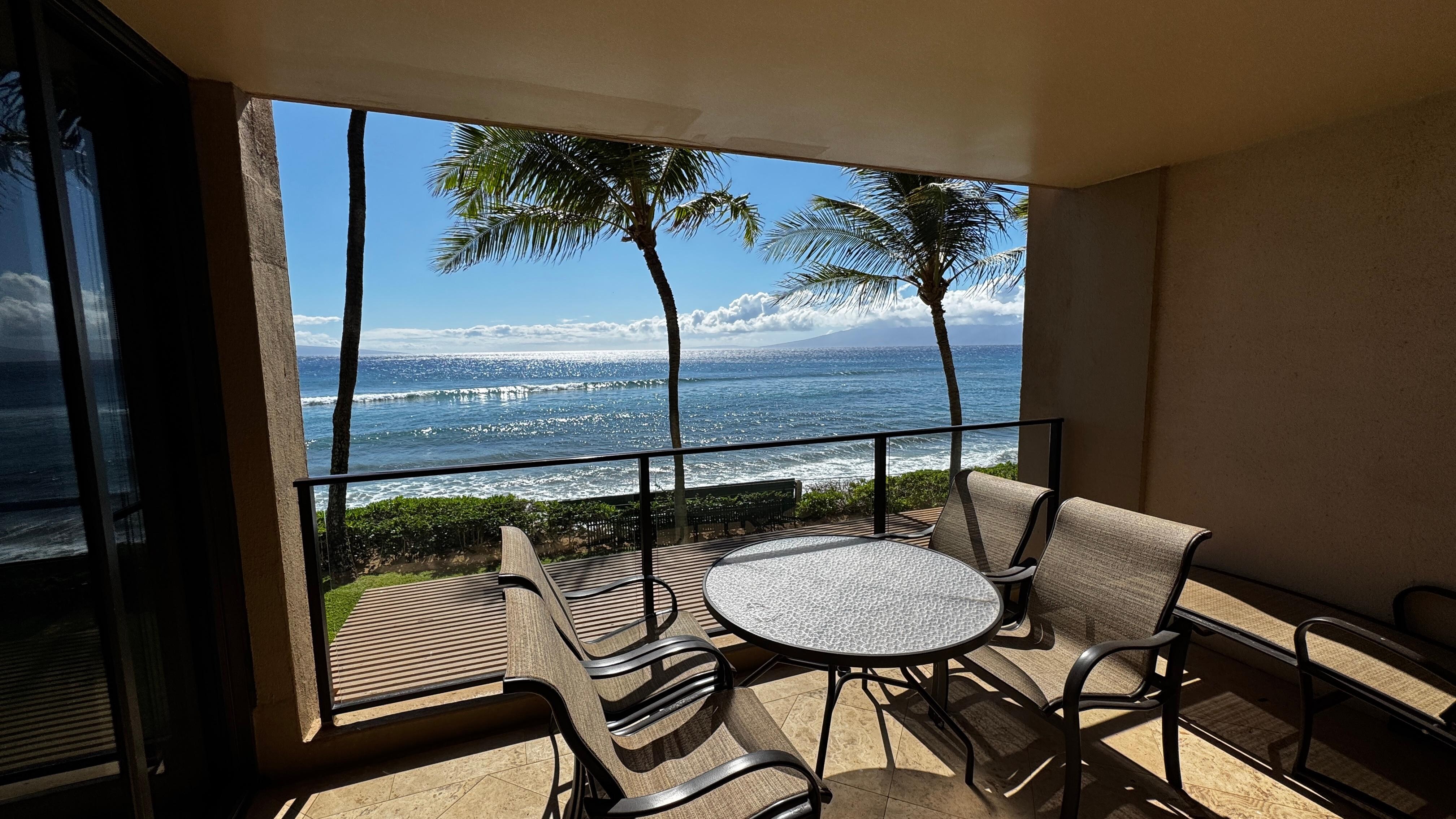 Balkon mit Meerblick
