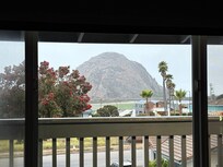 Morro Rock from our room!