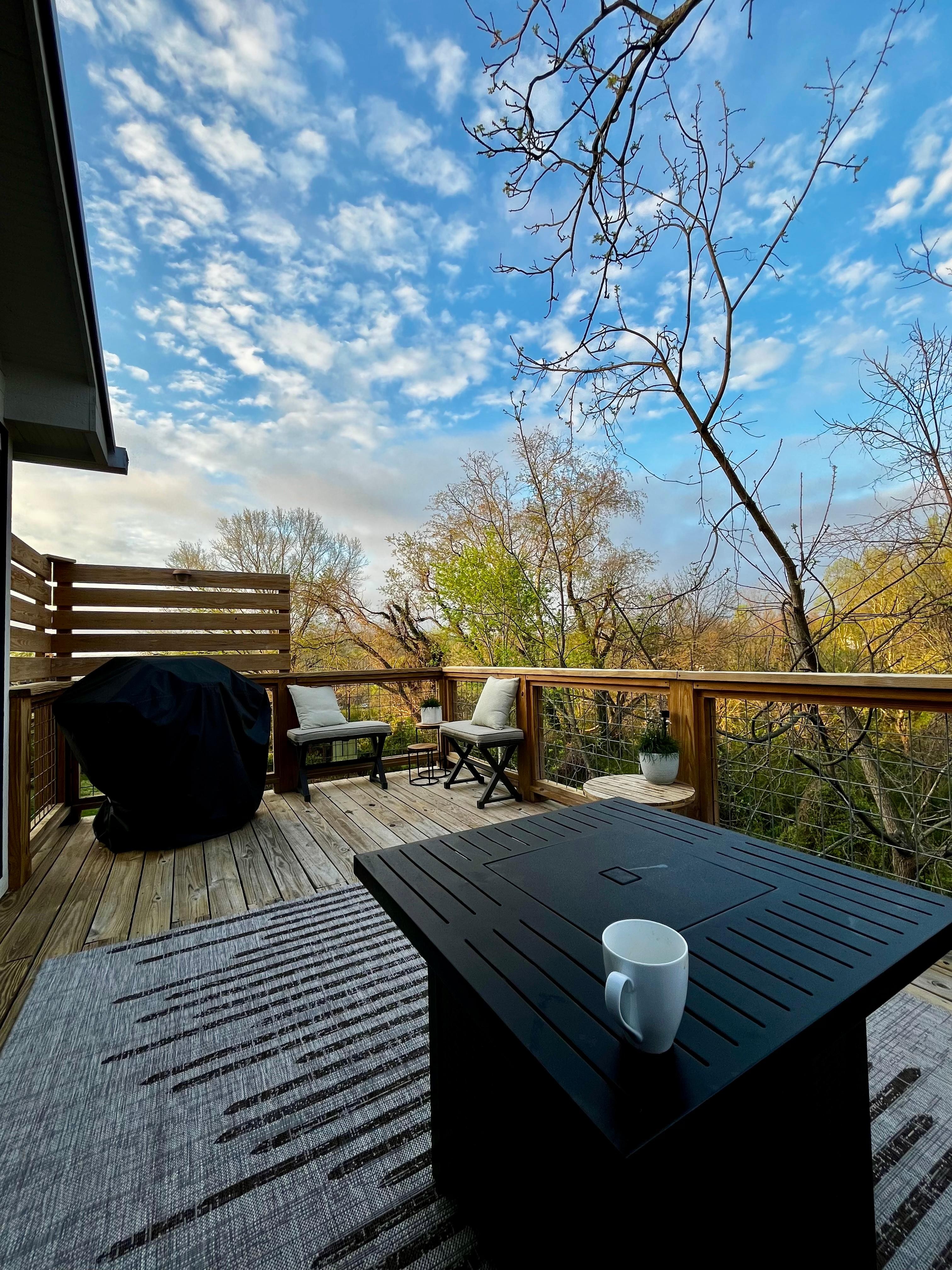 I could stay here forever.