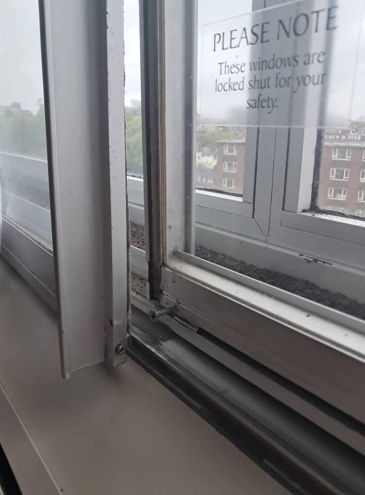 The windows and the a.c 