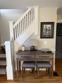 Desk Diwnstairs