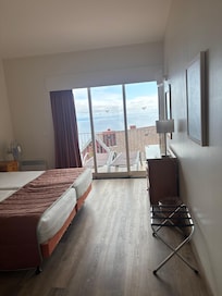 Bedroom with exit to balcony