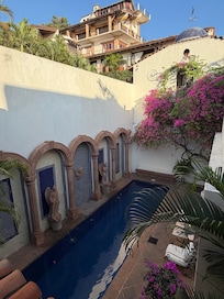 One of the pools open 23 hours