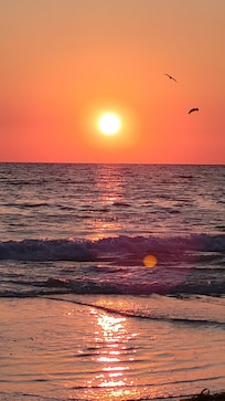 Sunset at the same beach