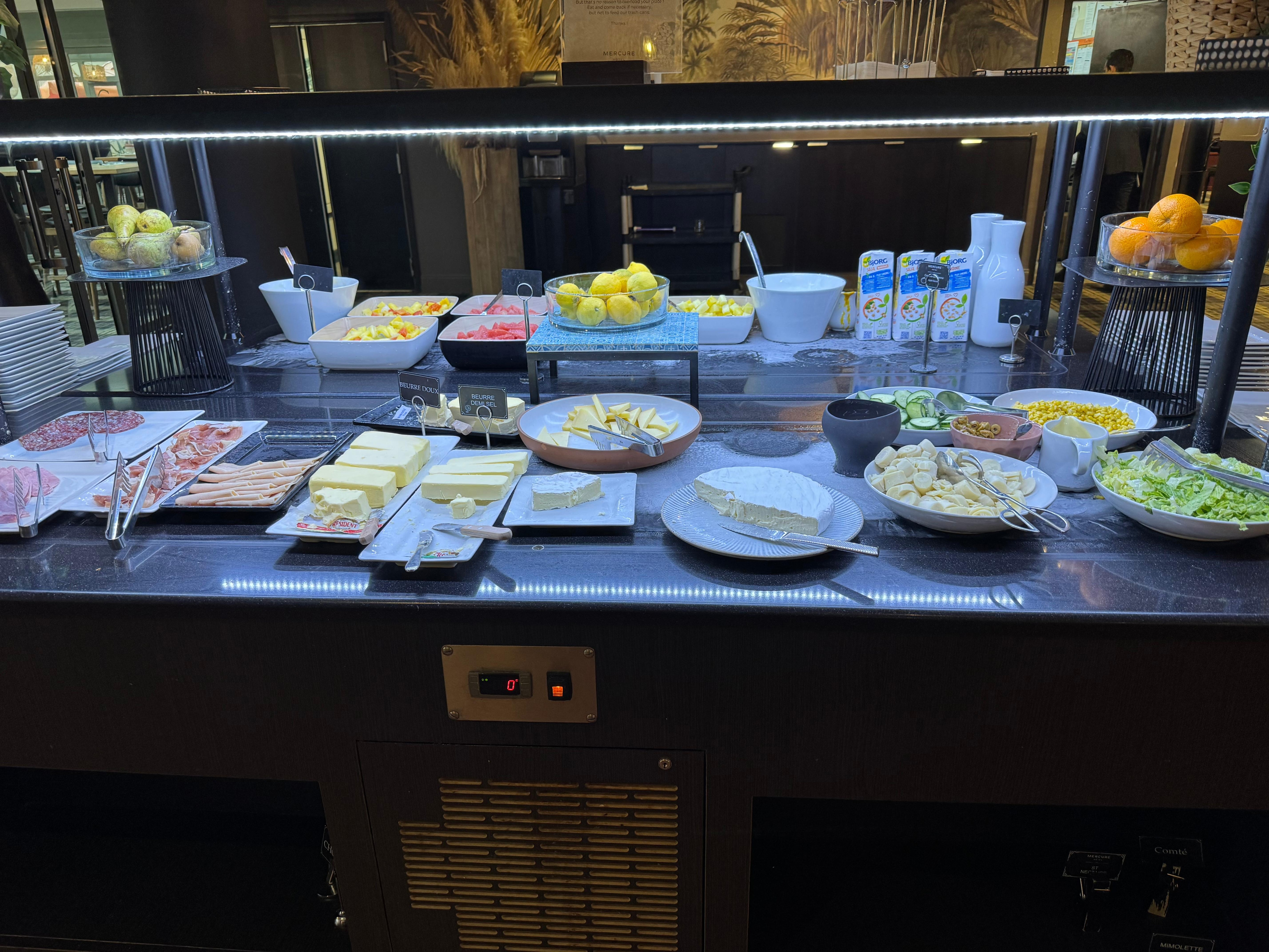 Le petit-déjeuner, varié et healthy