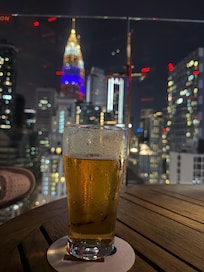 Rooftop bar view