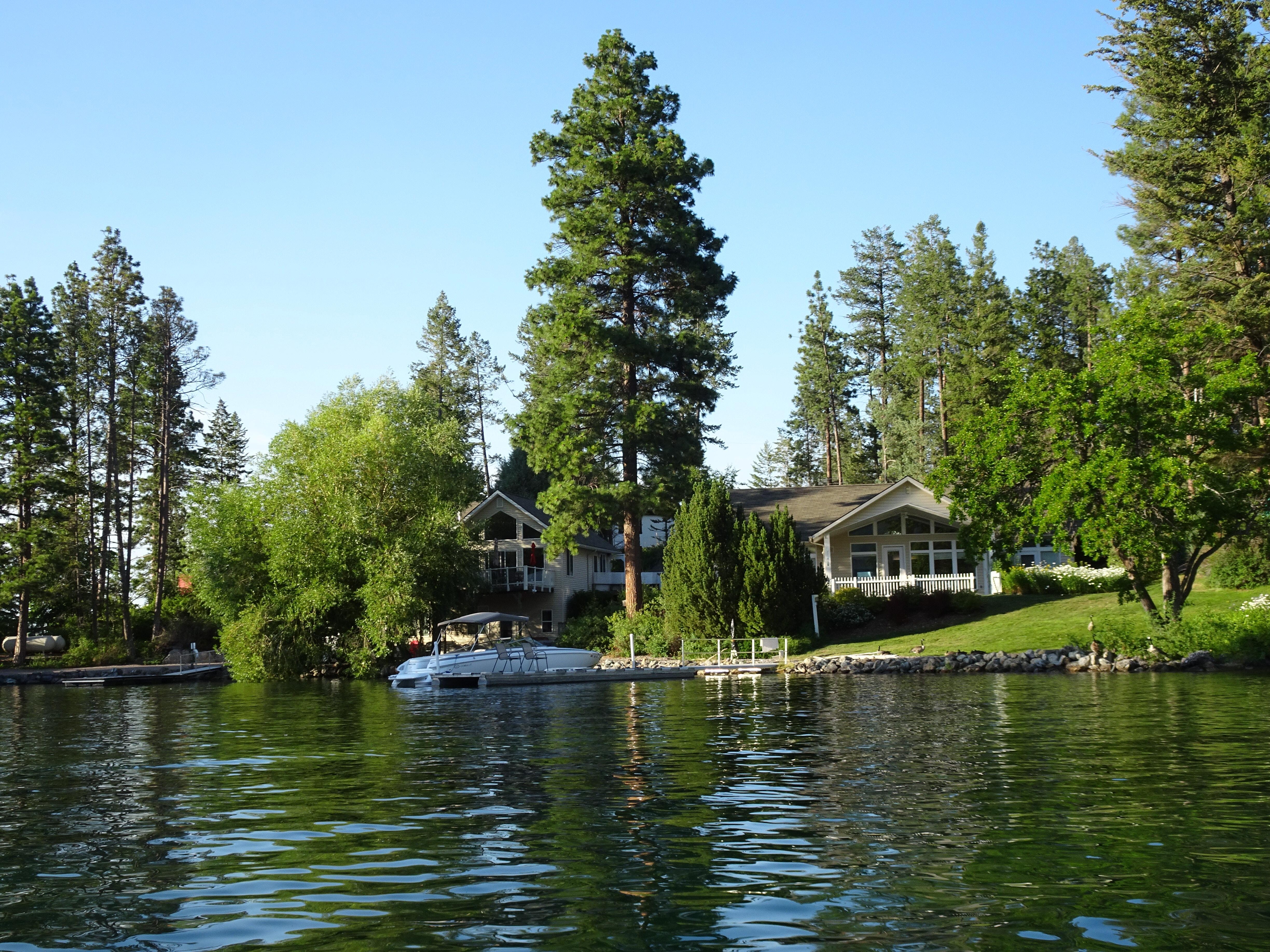 View from the lake