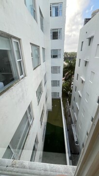 Questa è la fantastica vista della suite che avevo prenotato