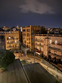 Views from the rooftop deck