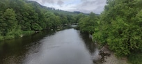 River Wye in village