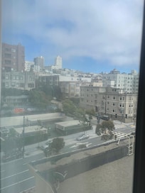 The view was nice