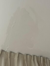 Damp ceiling