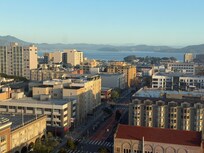 View from corner room on 19th floor