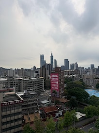 View from the 10th floor terrace
