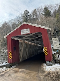 Covered bridge at McConnells Mill state park