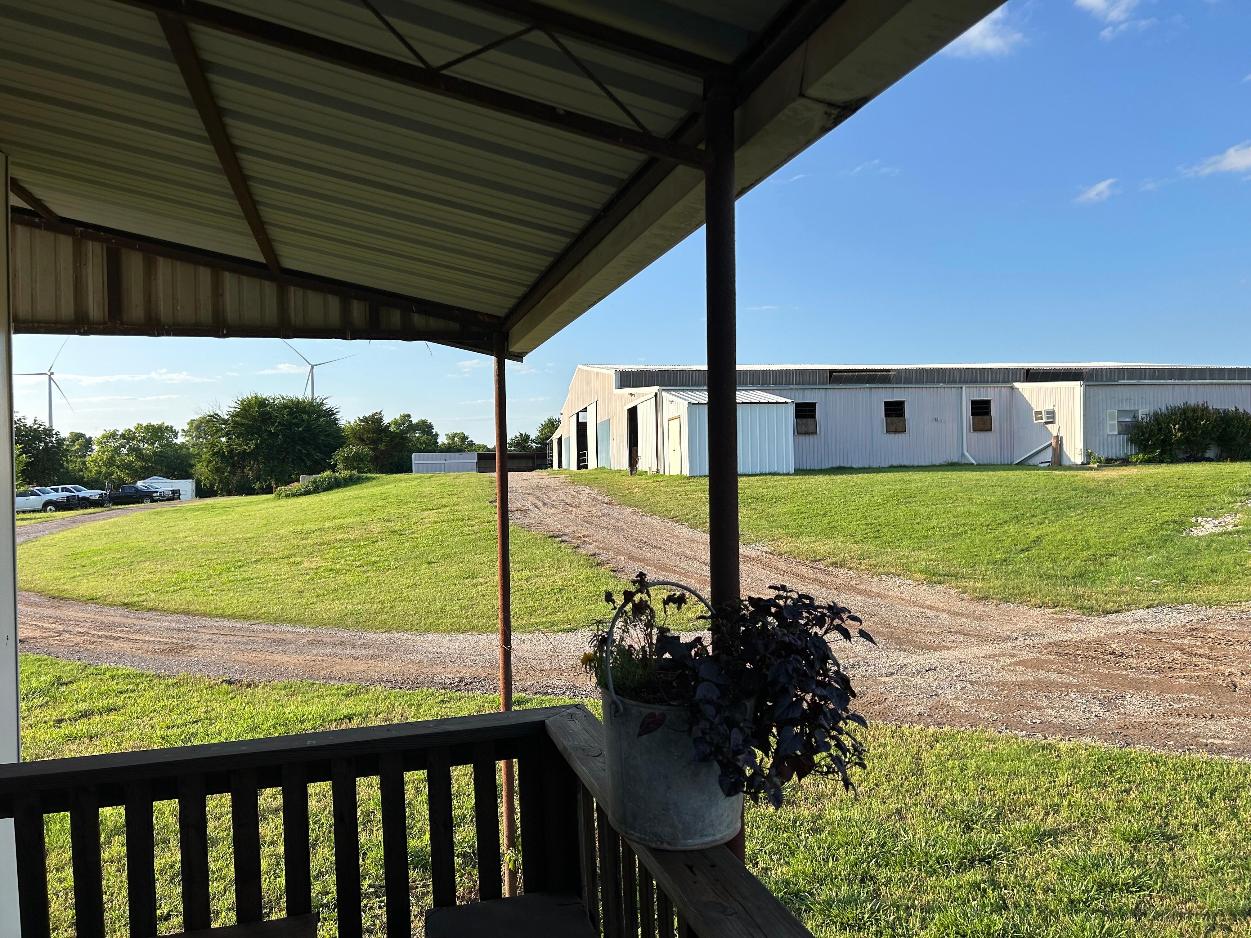 View from the front porch