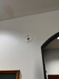 Room 1 missing fire alarm