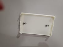 broken toilet roll holder