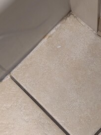 Bathroom floor