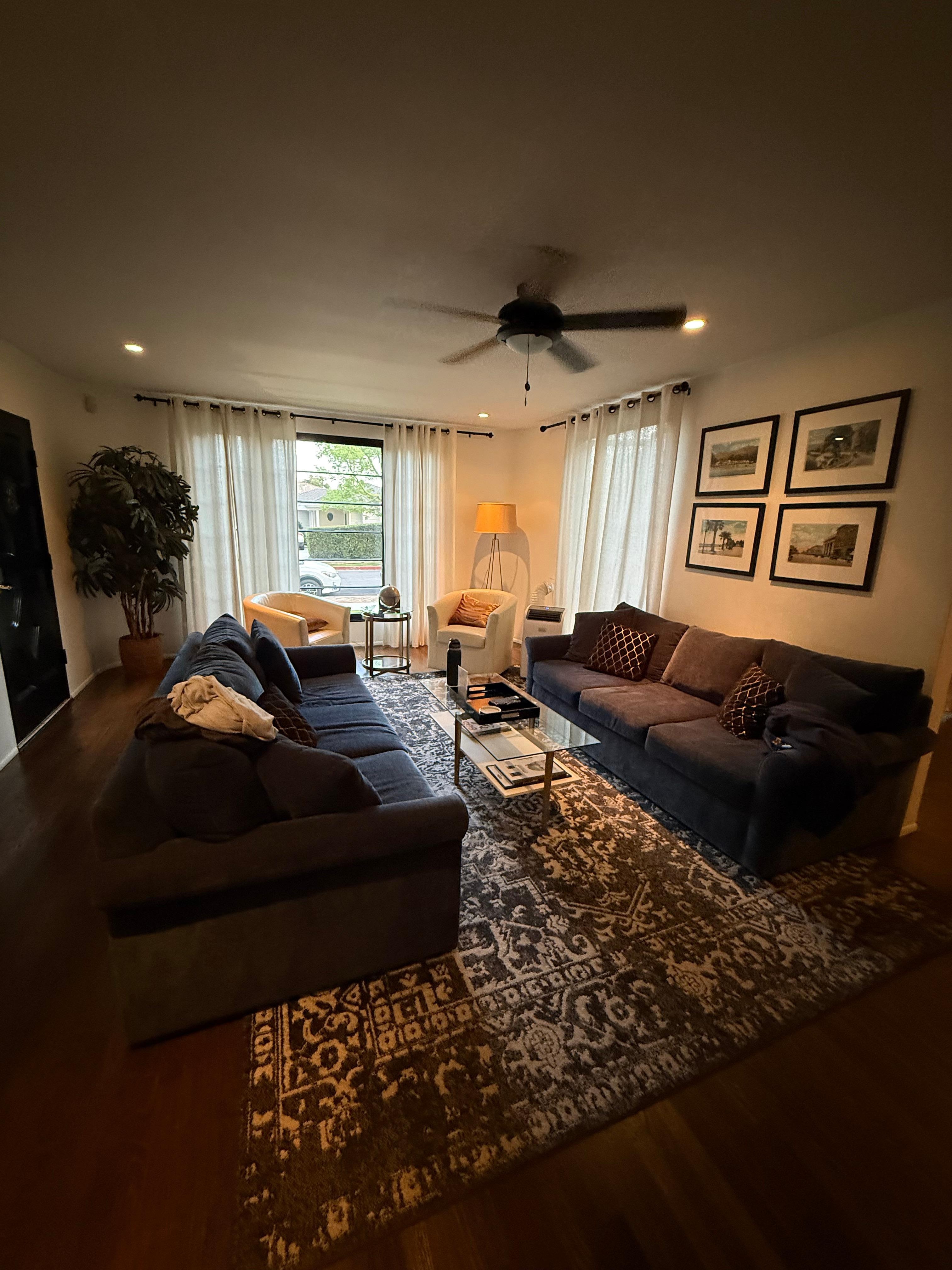 Spacious living space. 